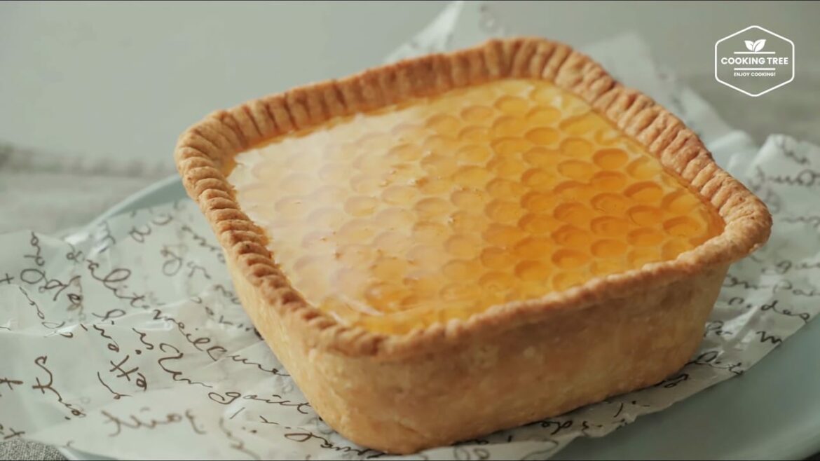 Tarte aux deux fromages au miel