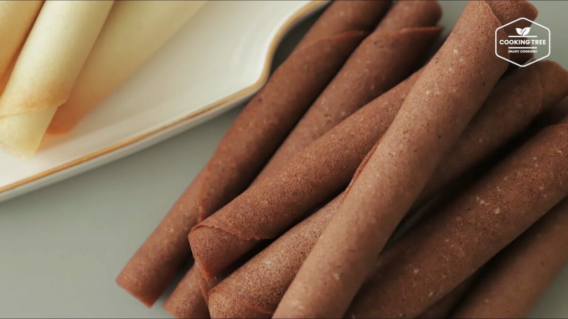 Biscuits aux cigarettes (langue de chat)