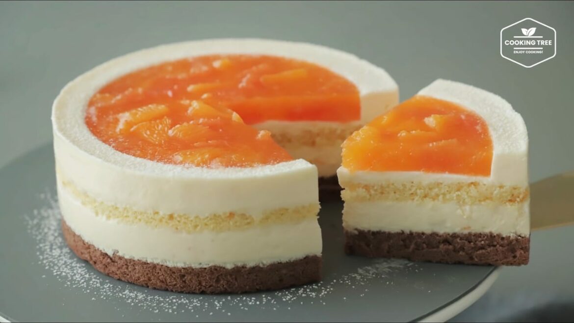 Gâteau au fromage à l'orange