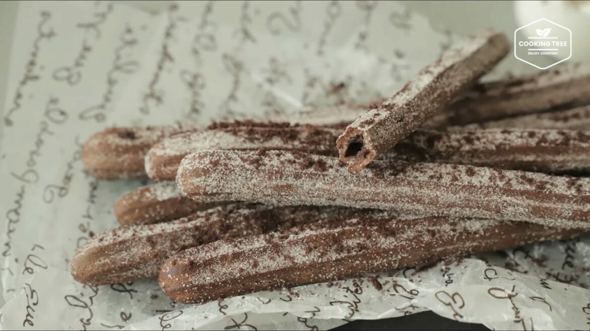Churros Oreo au four
