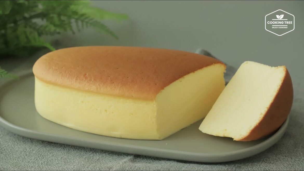 Gâteau au fromage de coton