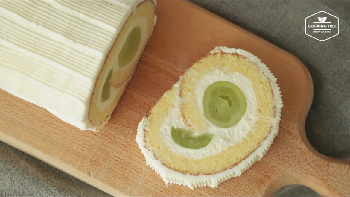 Gâteau roulé Shine Muscat