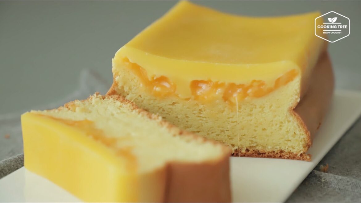 Castella au fromage cheddar