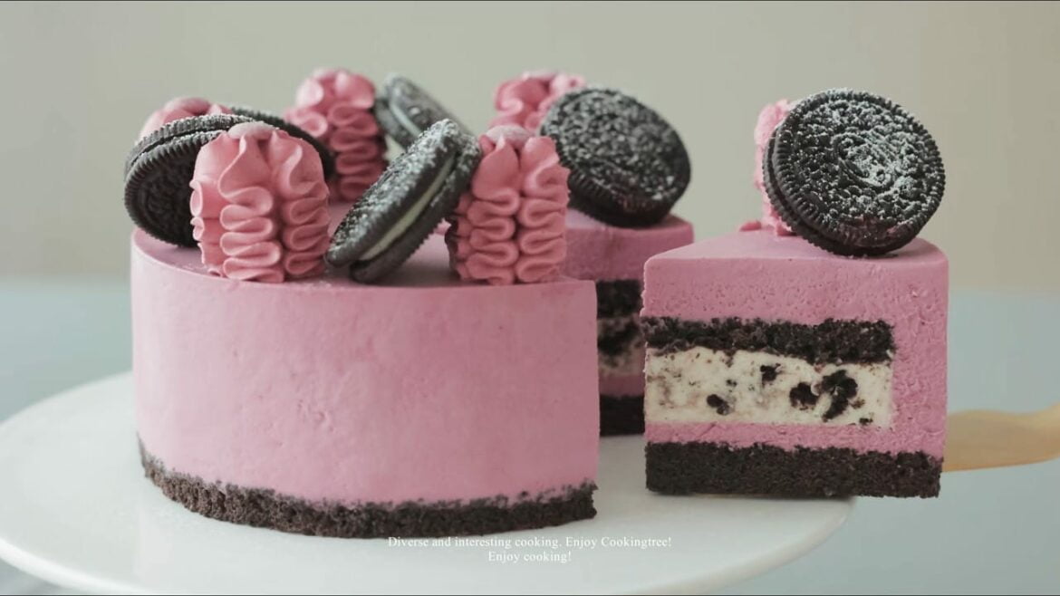Gâteau au fromage au chocolat Oreo Ruby