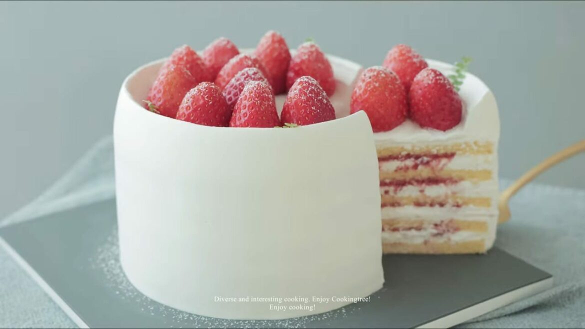 Gâteau aux fraises