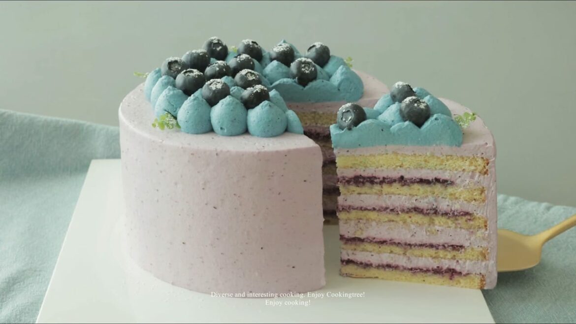 Gâteau aux bleuets