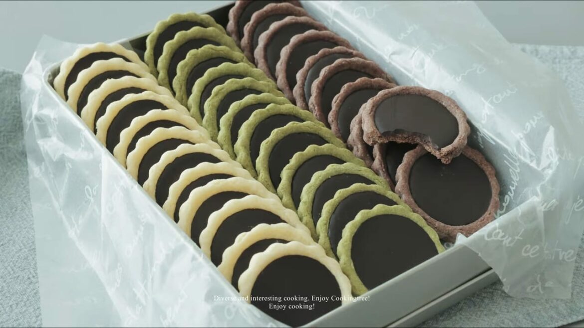 Biscuits au beurre de chocolat (3 façons)