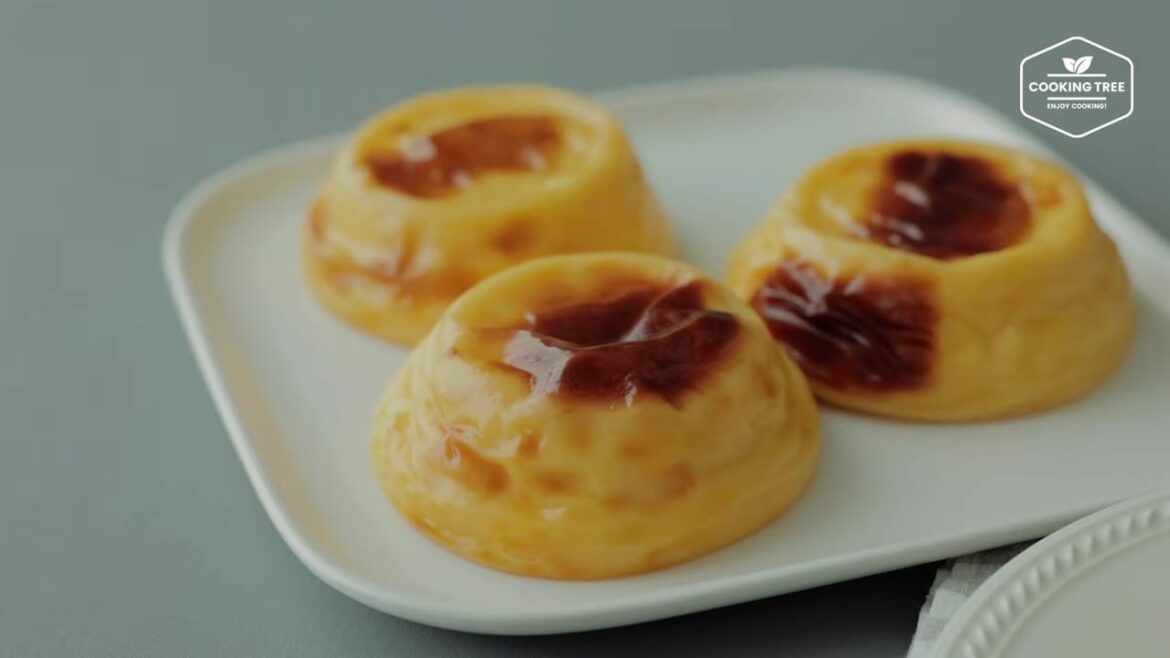 Pouding à la crème au four