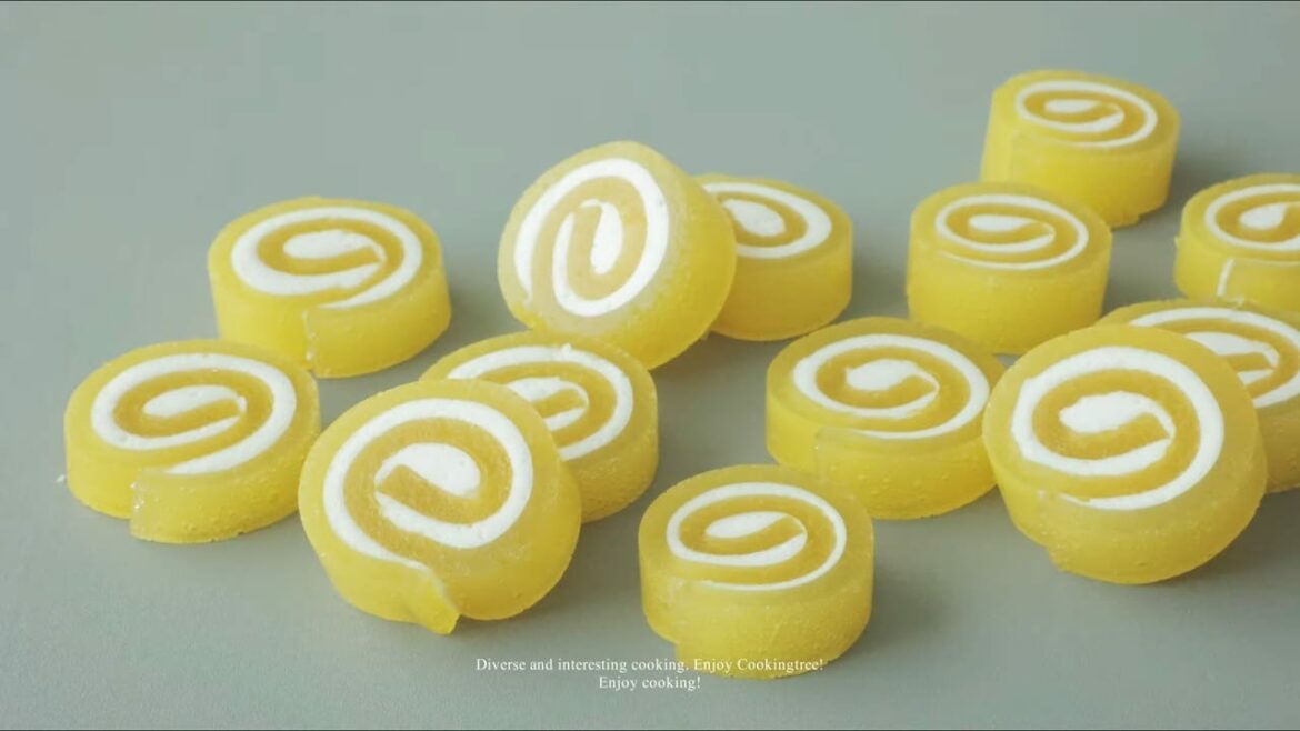 Gelée de guimauve à la mangue