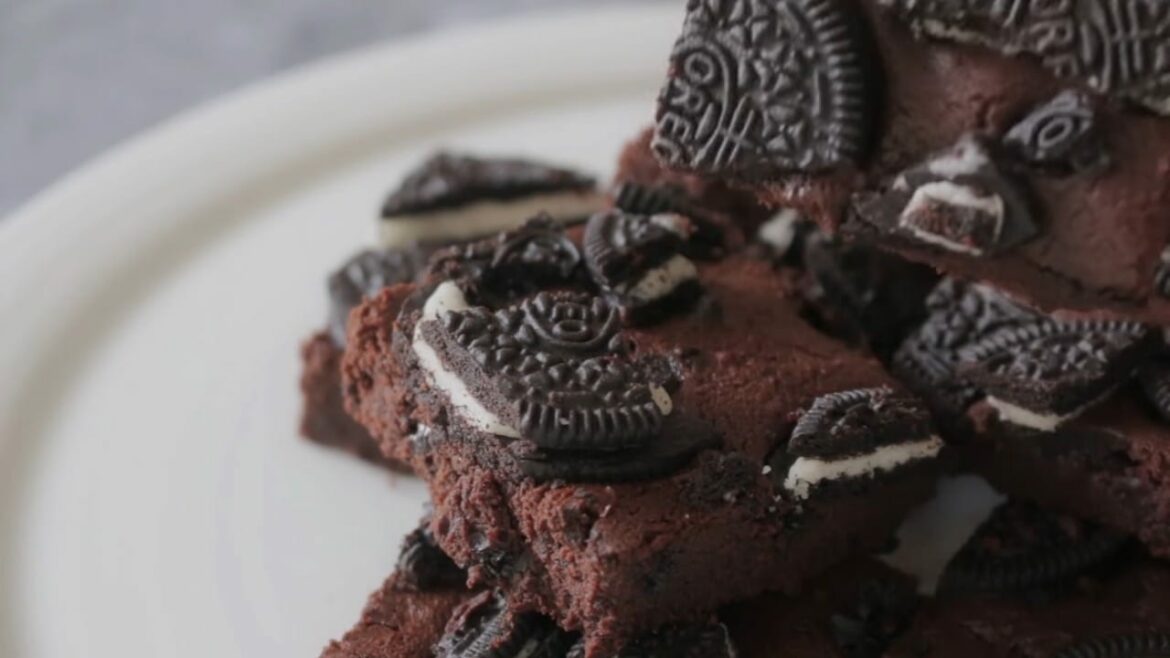 Brownies à l'Oreo