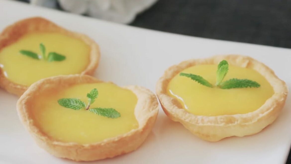 Mini tarte au citron