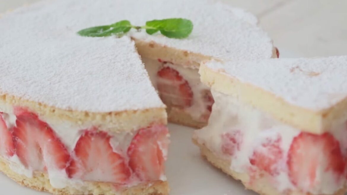 Gâteau aux fraises