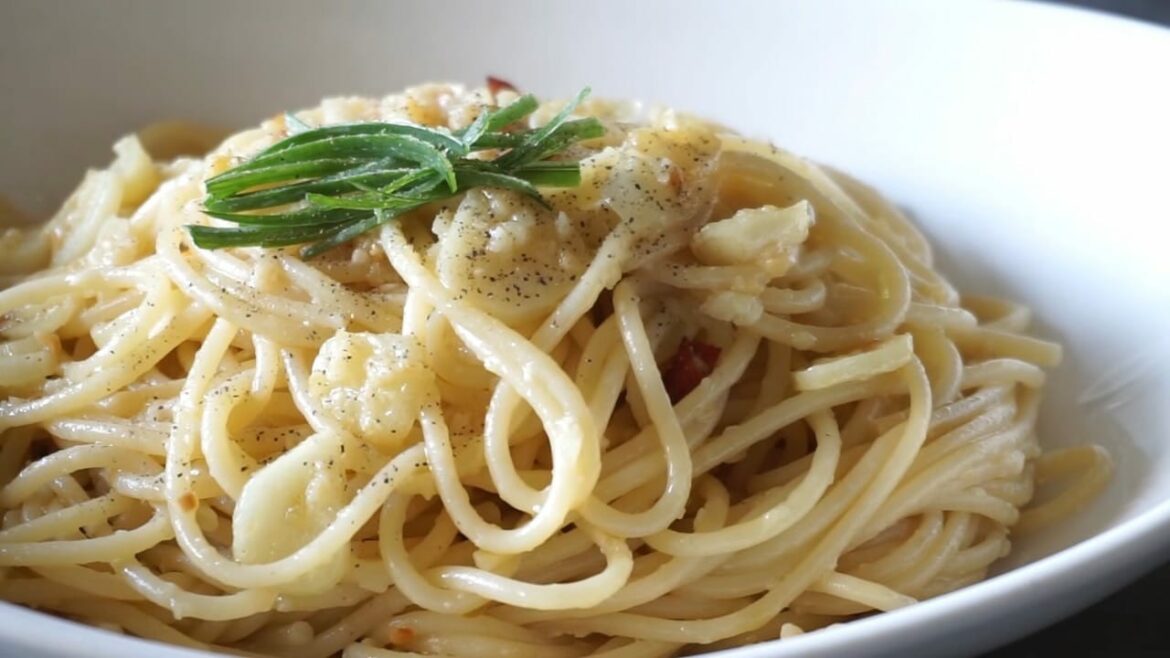 Pâtes à l'ail (Aglio e Olio)
