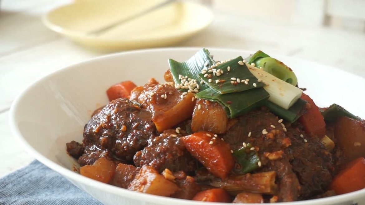 Bœuf épicé cuit à la vapeur