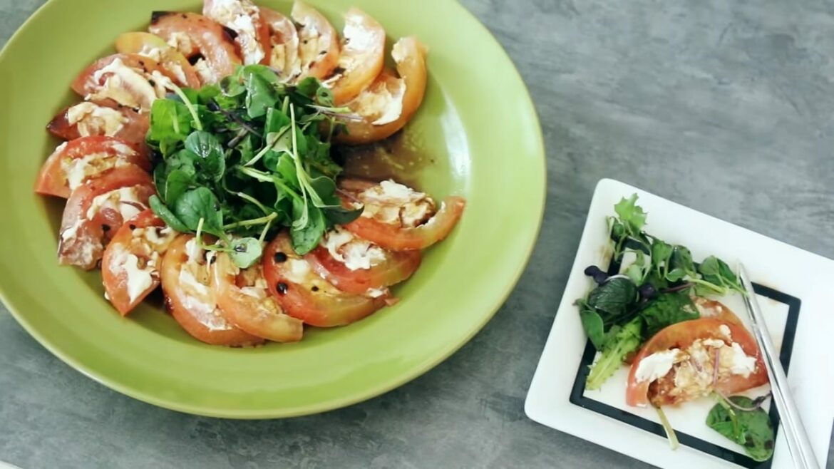 Fromage Ricotta Caprese (Salade Caprese)