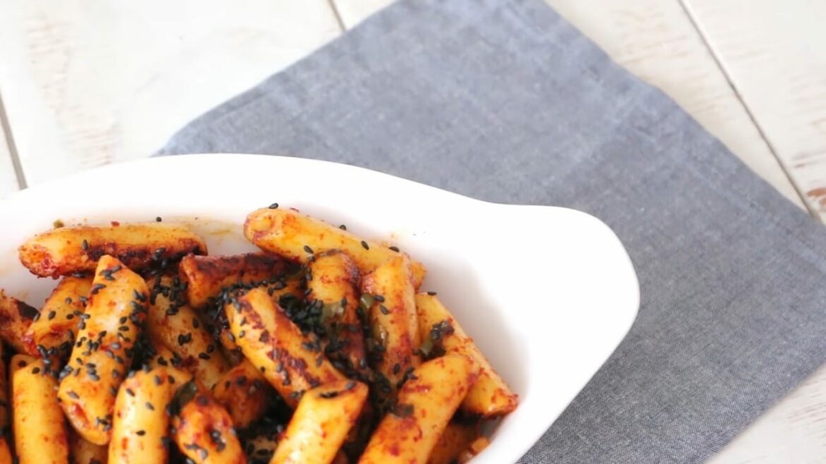 Tteokbokki à l'huile