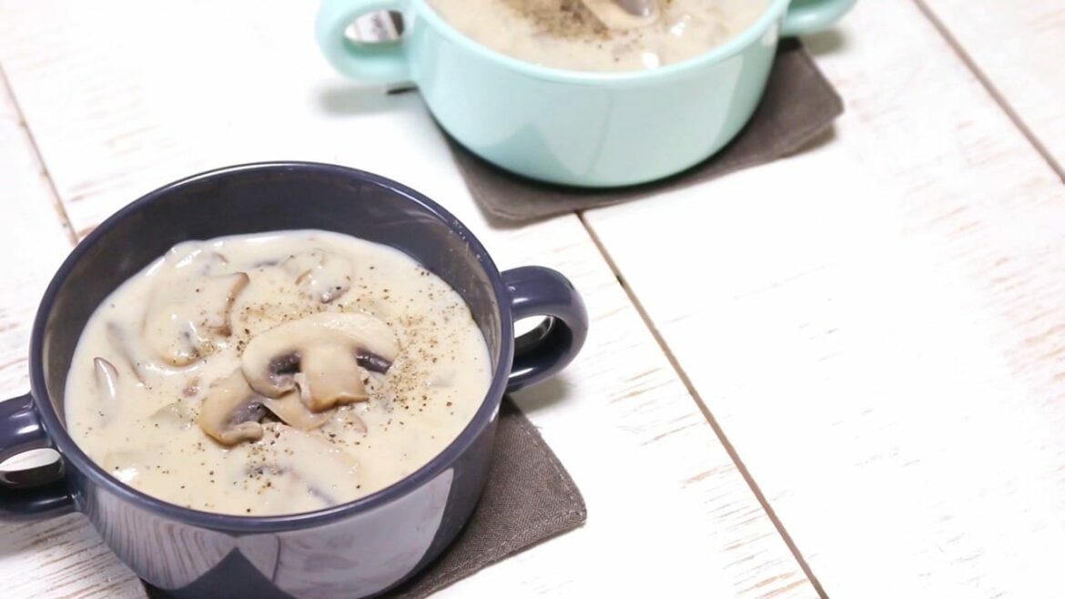Soupe aux champignons