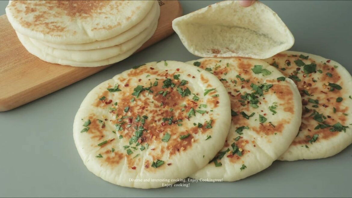 Pain plat turc (Bazlama)