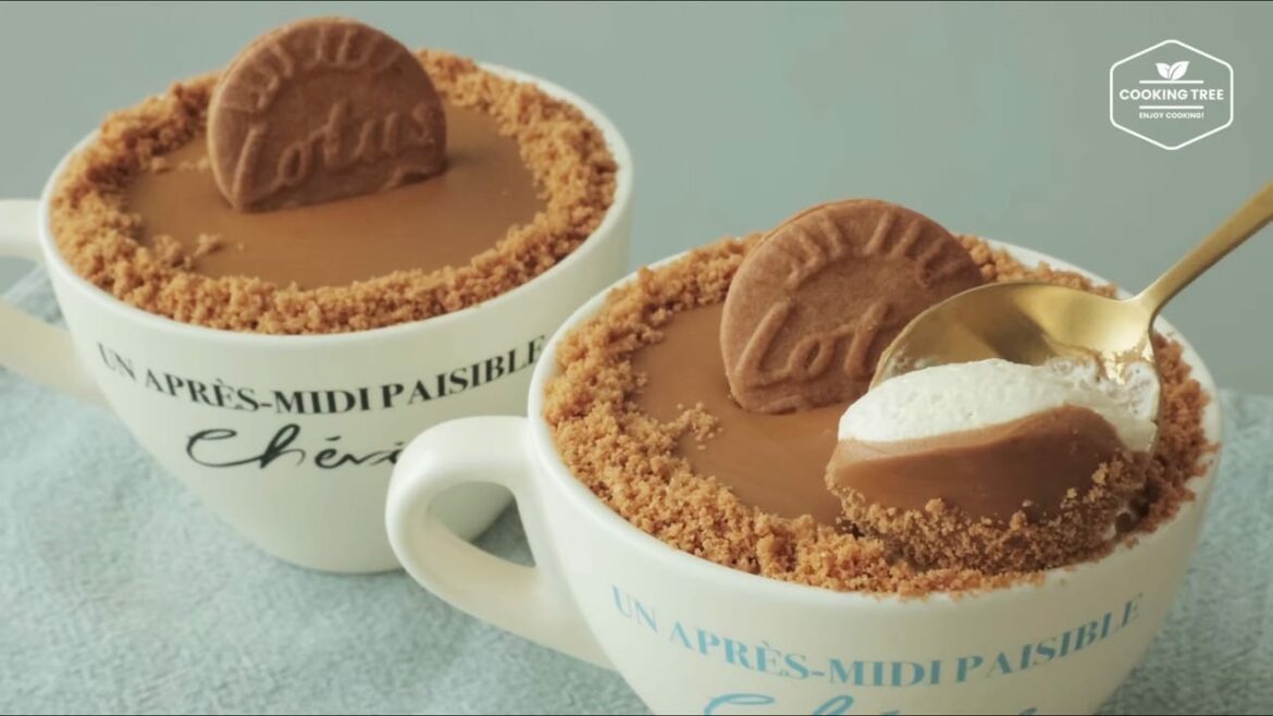 Gâteau au fromage aux lotus