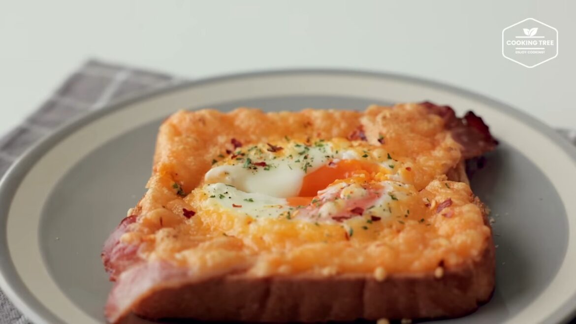Toast aux 4 fromages