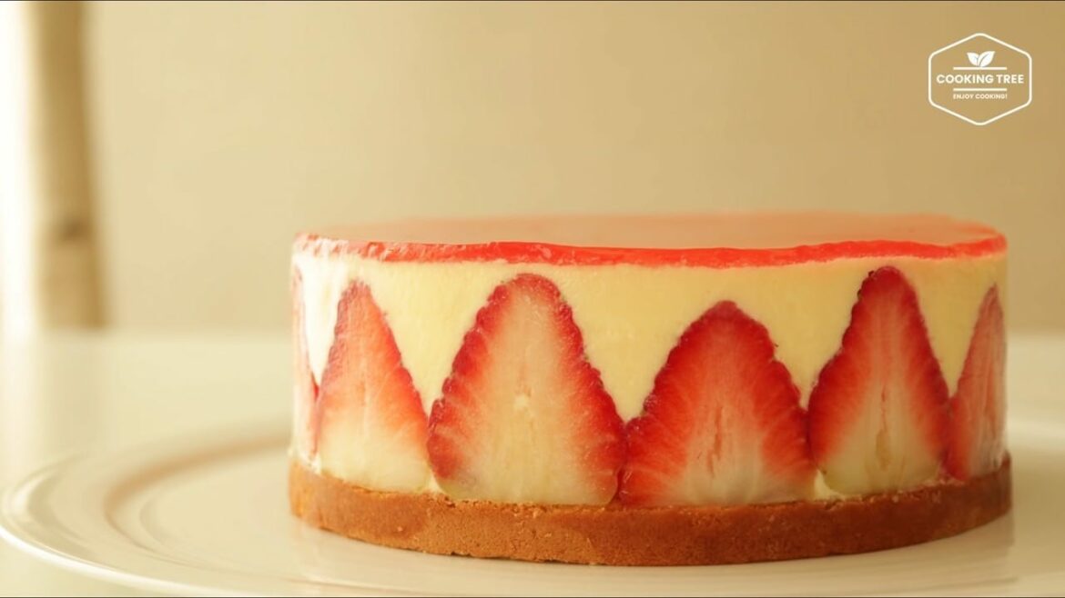 Gâteau fraisier aux fraises