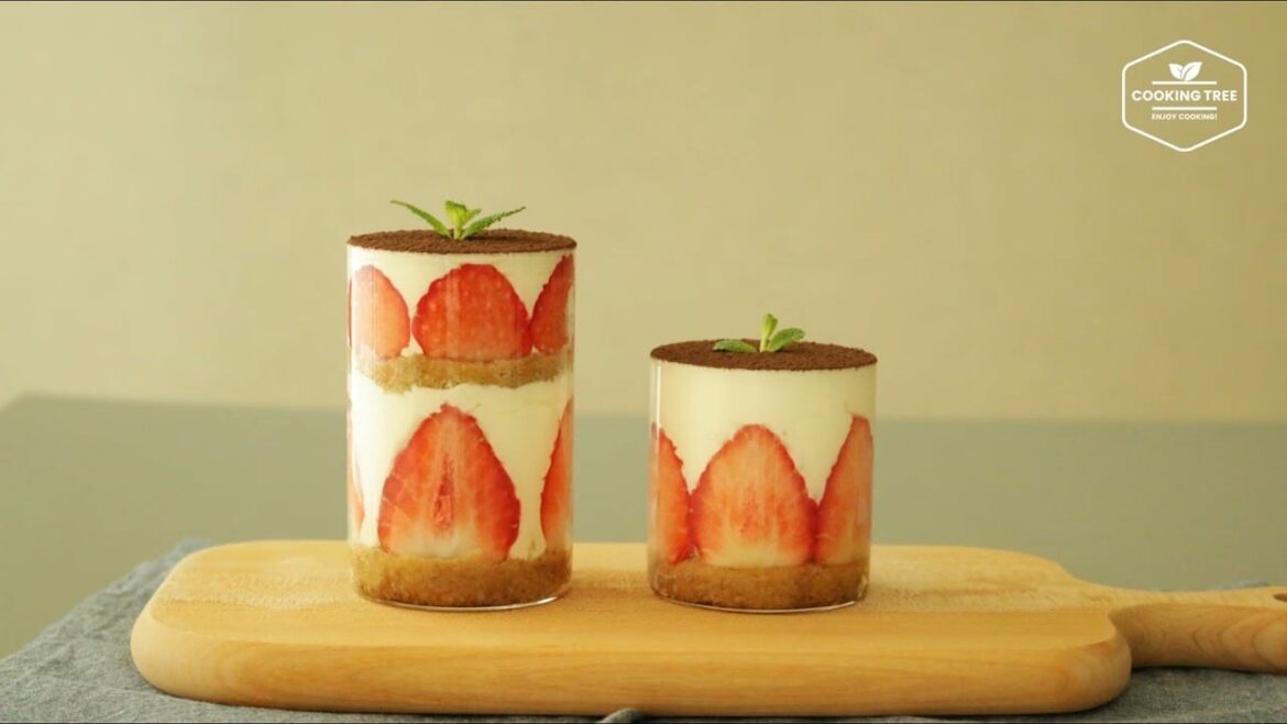 Tiramisu aux fraises