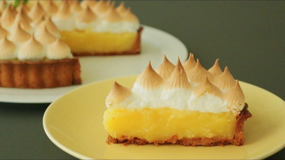Tarte au citron meringuée (tarte au citron)