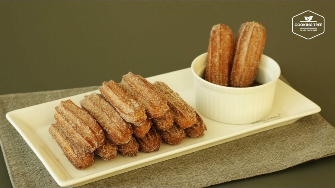 Churros cuits