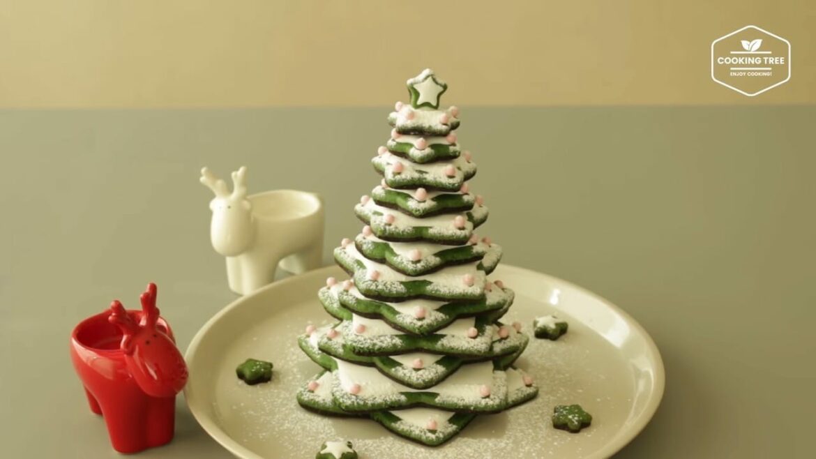 Biscuit sapin de noël