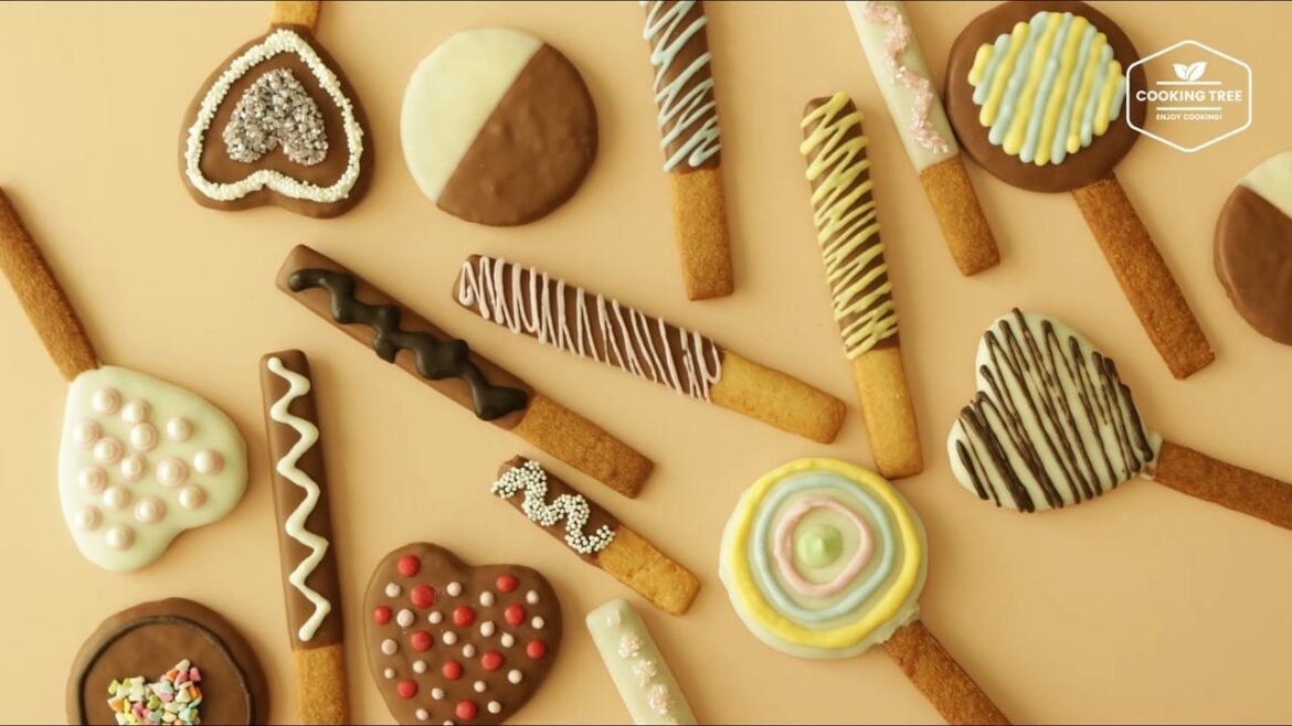 Pepero / Pocky maison (biscuit au chocolat)