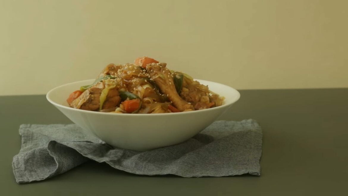 Poulet cuit à la vapeur