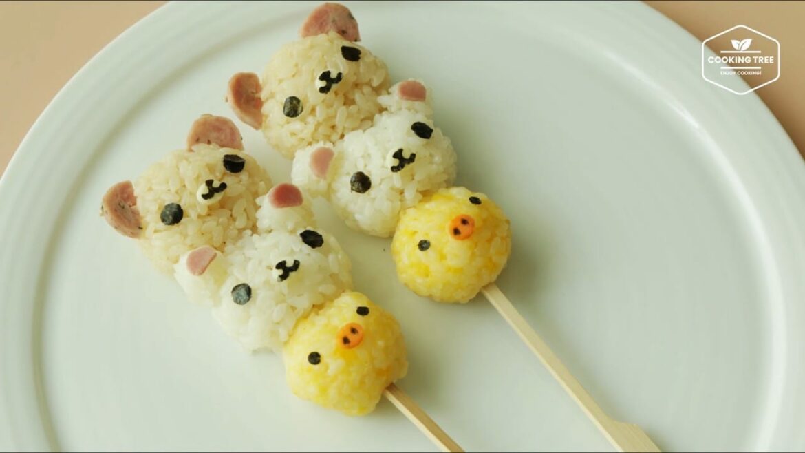 Boîte à lunch boules de riz Rilakkuma