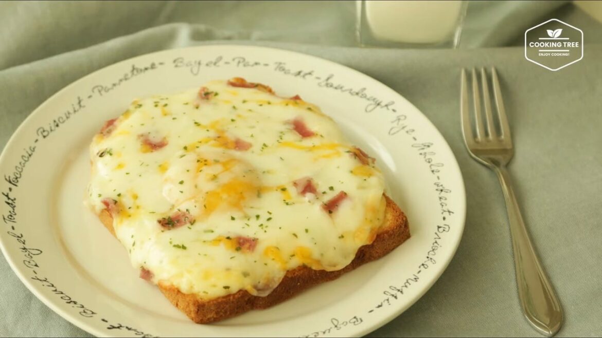 Toast à la carbonara