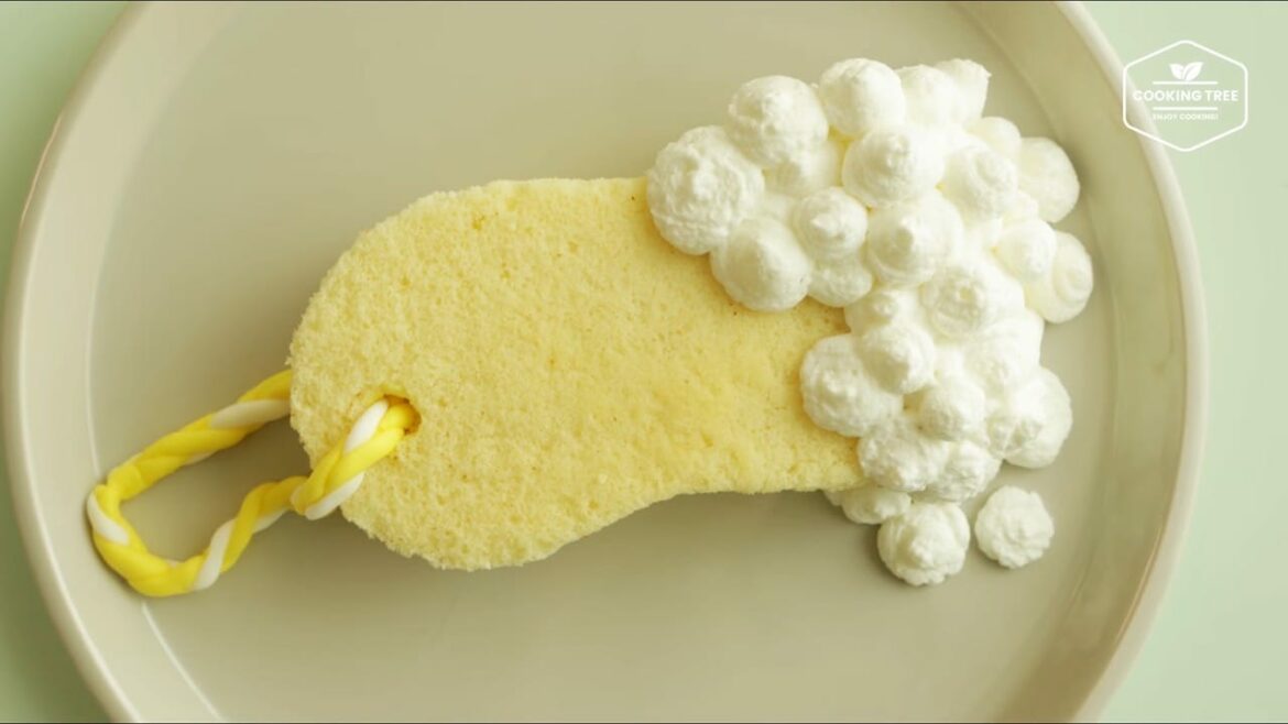 Gâteau en forme de génoise