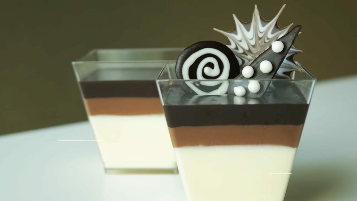 Pudding aux trois chocolats