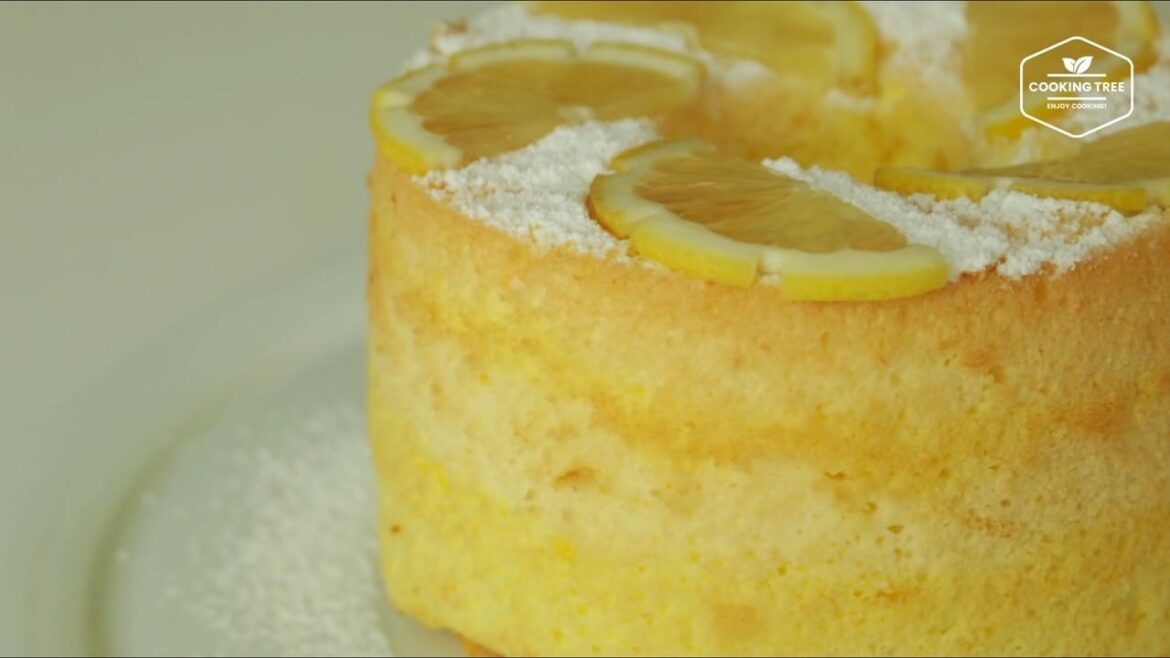 Gâteau mousseline au citron