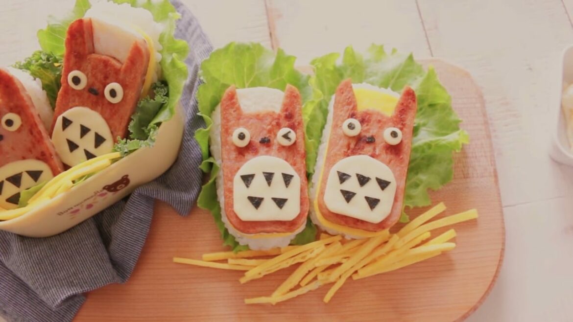 Boîte à lunch Musubi Totoro (Totoro Spam)