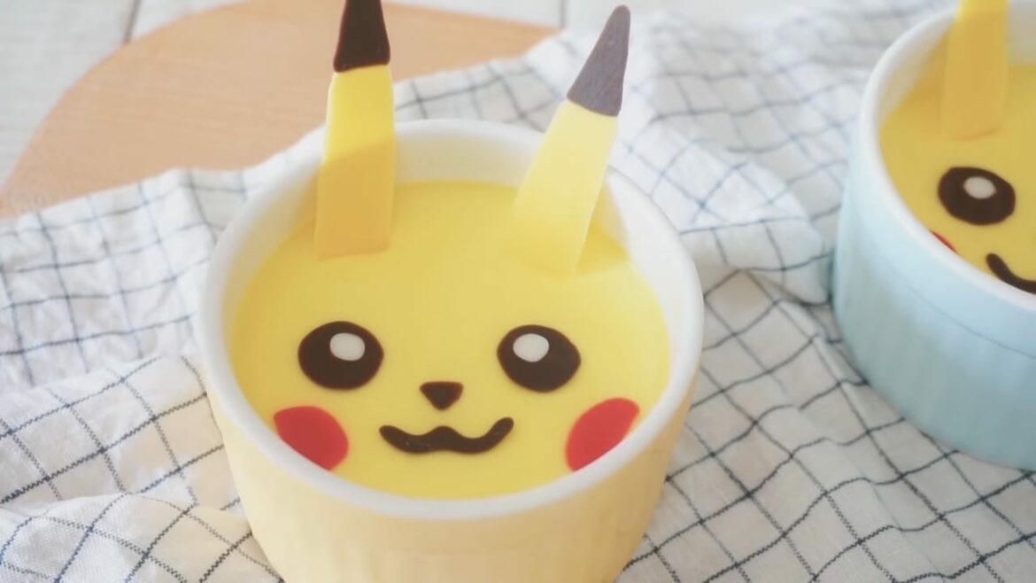 Pokémon GO ! Pudding à la crème Pikachu