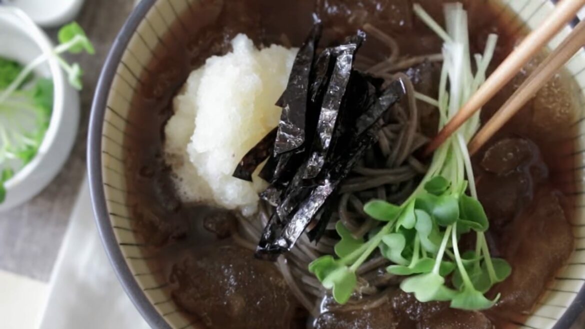 Nouilles Froides Au Sarrasin (Nouilles Soba)