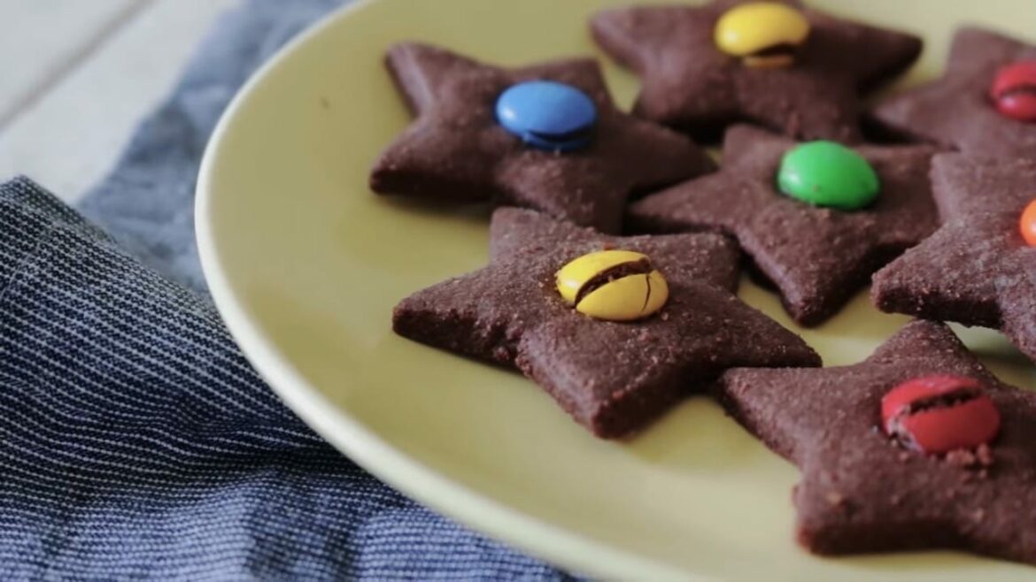 Biscuits au chocolat M&M