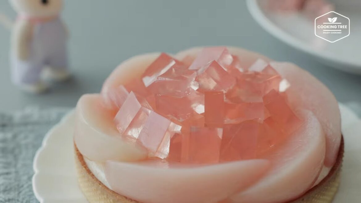 Tarte aux Pêches avec Gelée de Pêches