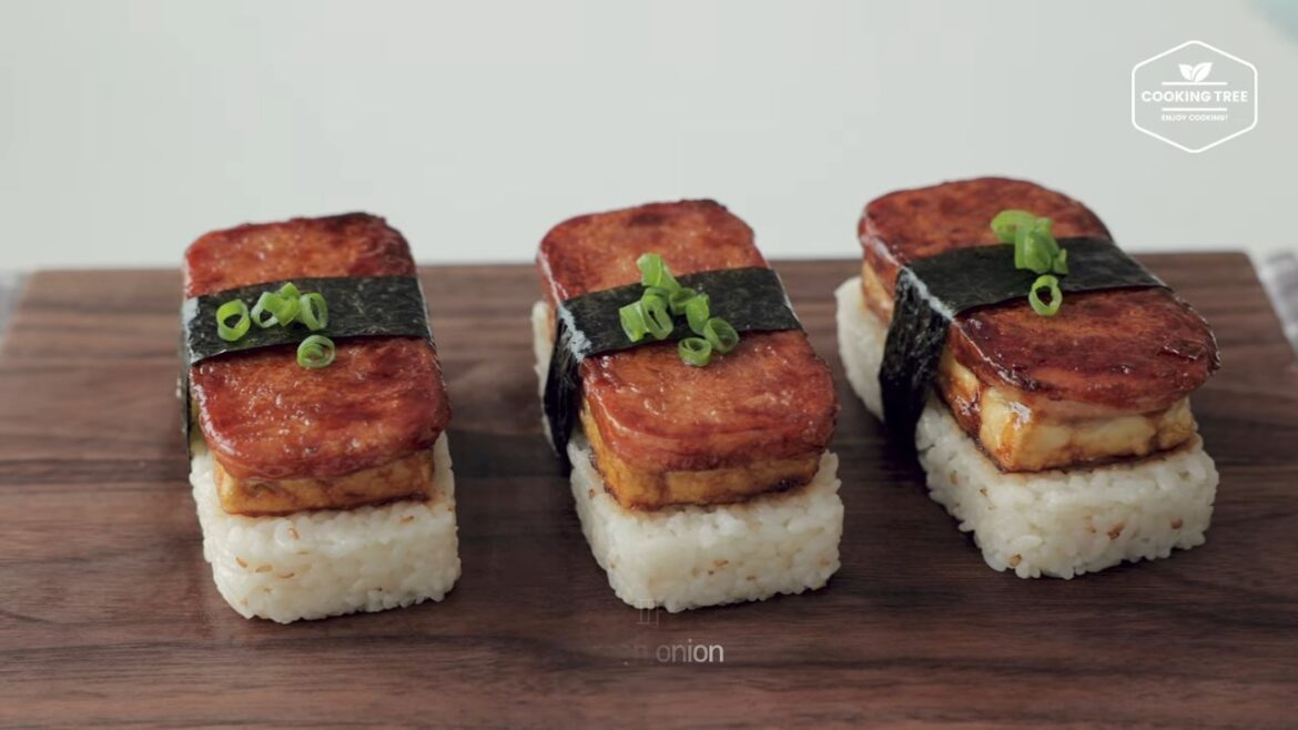 Tofu Spam Musubi