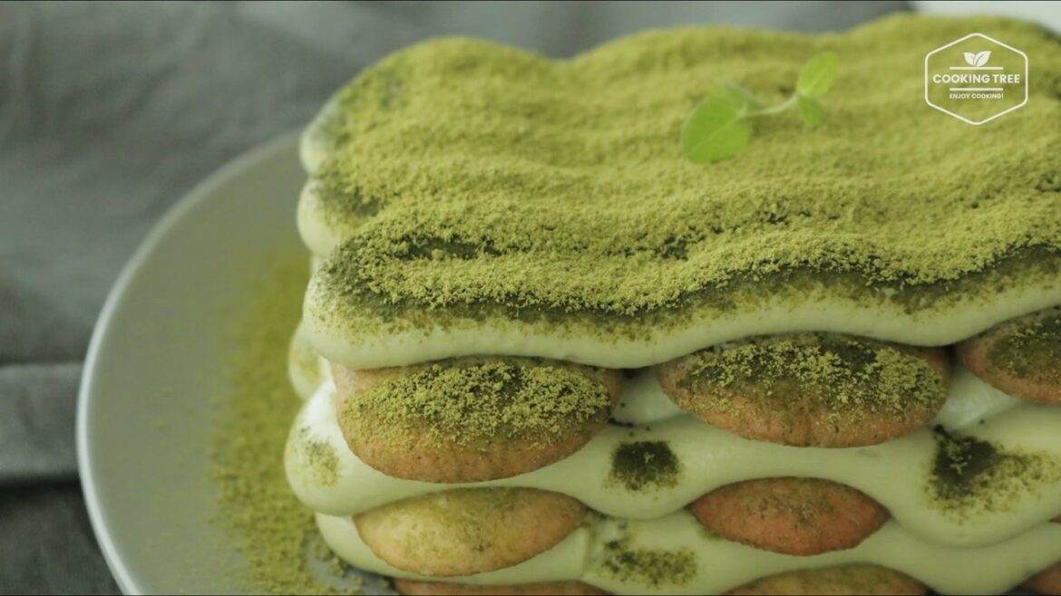 Tiramisu Doigt de Dame & Thé vert (Matcha)