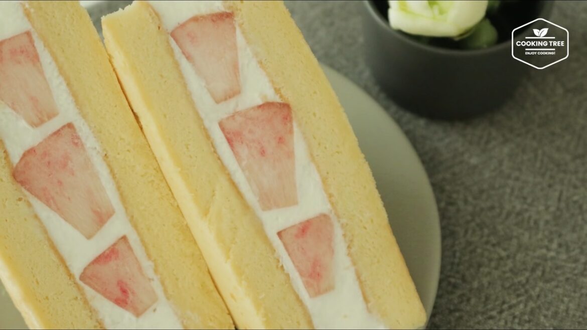 Sandwich aux pêches