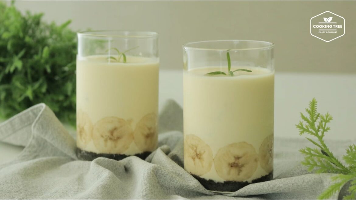 Gâteau au fromage à la banane