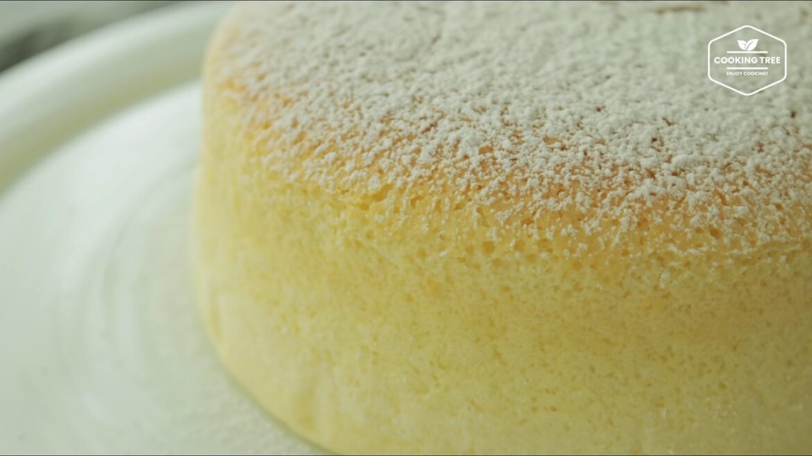Gâteau au fromage de coton