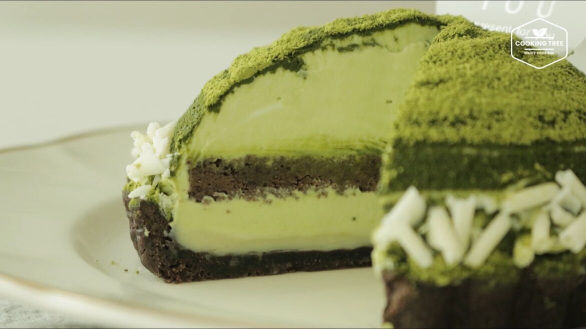Tarte Tiramisu au thé vert (Tarte Matcha)