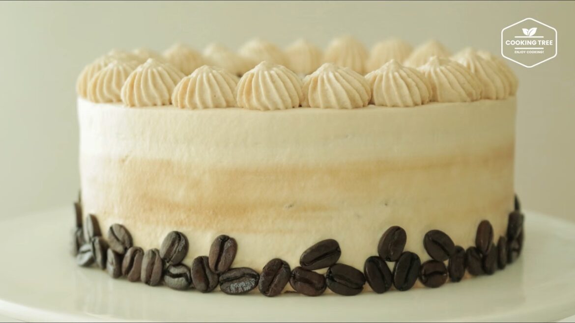 Gâteau ganache au café