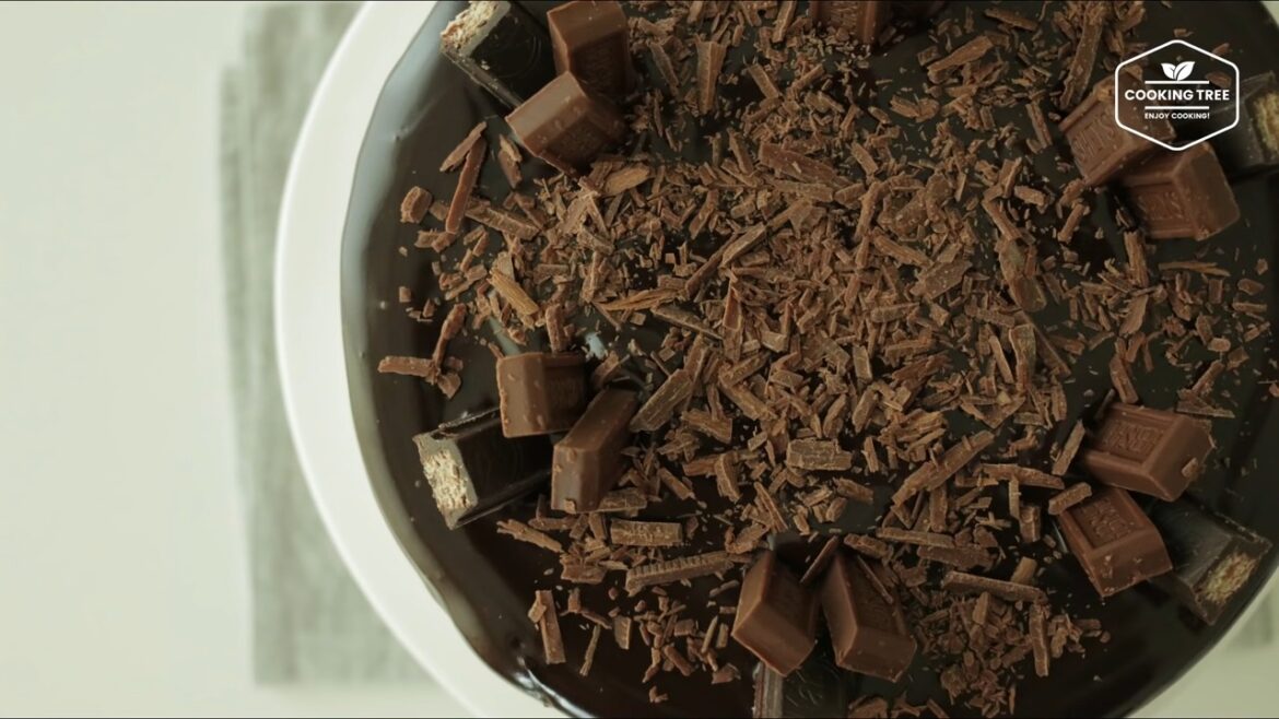 Gâteau à la ganache au chocolat