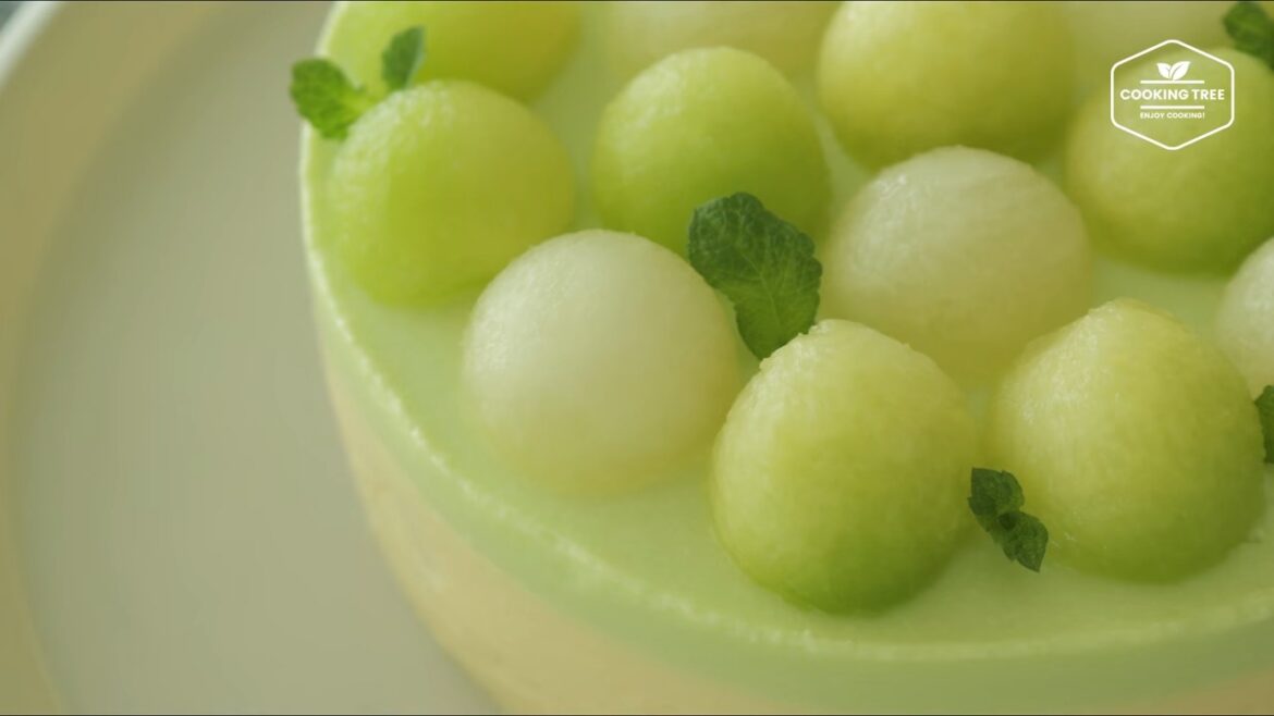 RÉEL! Gâteau à la mousse de melon